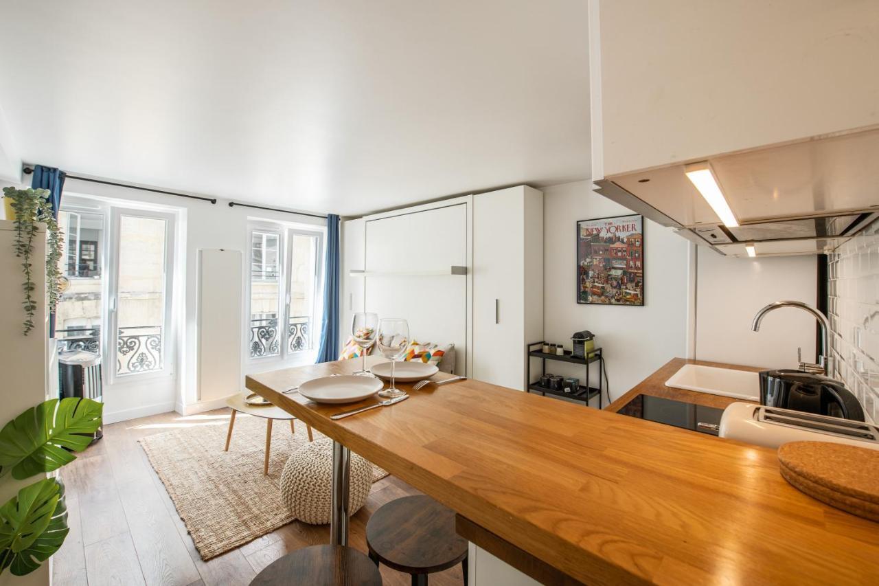 Super Central - Sentier Studio - Air Conditioning Paris Exterior foto